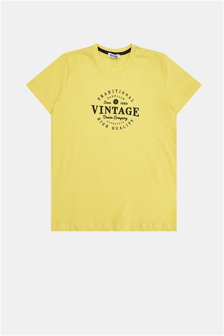 Riccione Erkek Çocuk Sarı T-Shirt