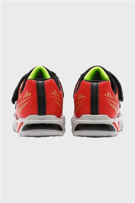 Skechers Erkek Bebek Kırmızı Siyah Ayakkabı