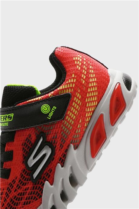 Skechers Erkek Bebek Kırmızı Siyah Ayakkabı