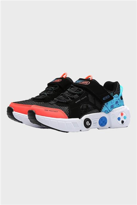 Skechers Erkek Çocuk Siyah Ayakkabı