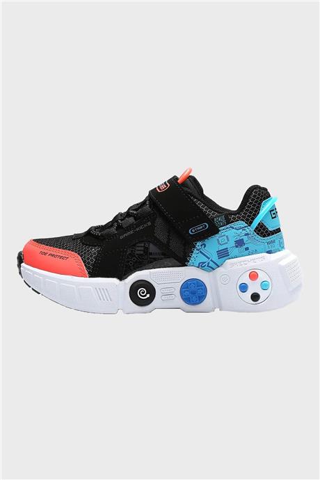 Skechers Erkek Çocuk Siyah Ayakkabı