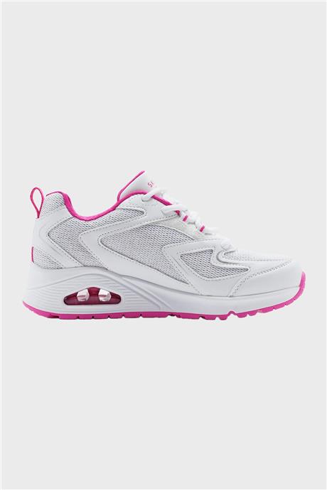 Skechers Kız Çocuk Beyaz Pembe Ayakkabı