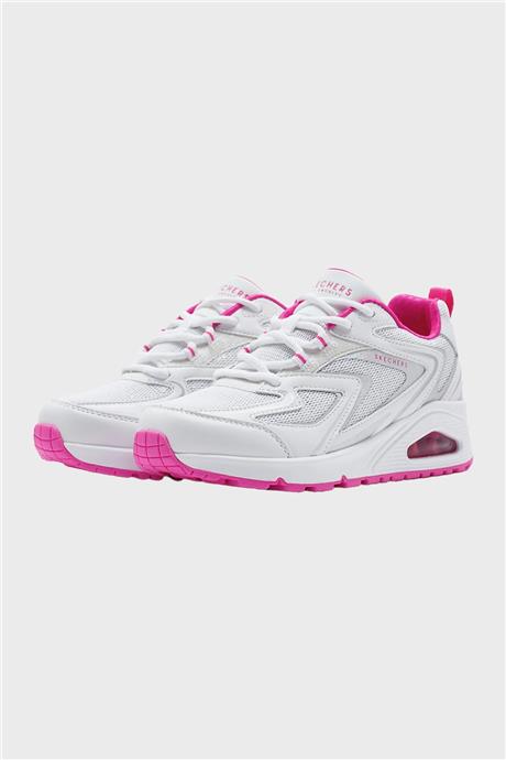 Skechers Kız Çocuk Beyaz Pembe Ayakkabı