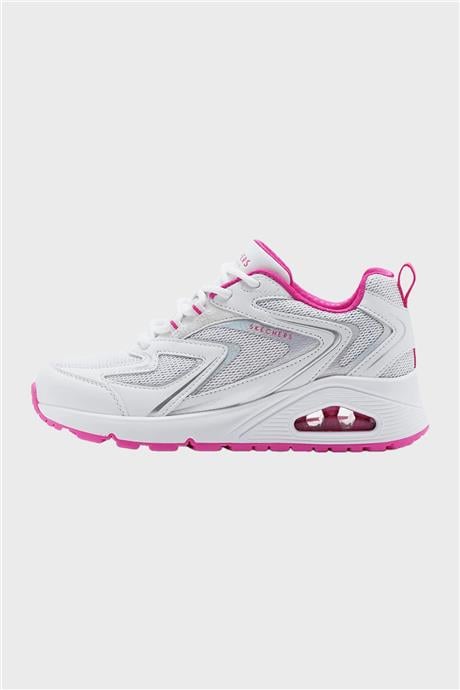 Skechers Kız Çocuk Beyaz Pembe Ayakkabı
