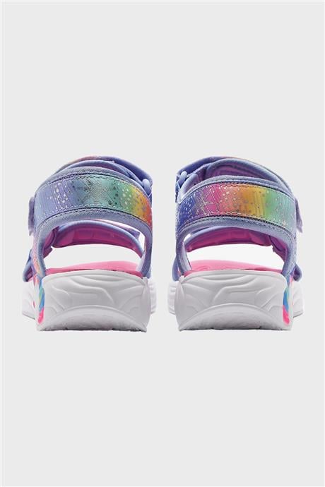 Skechers Kız Çocuk Mavi Sandalet