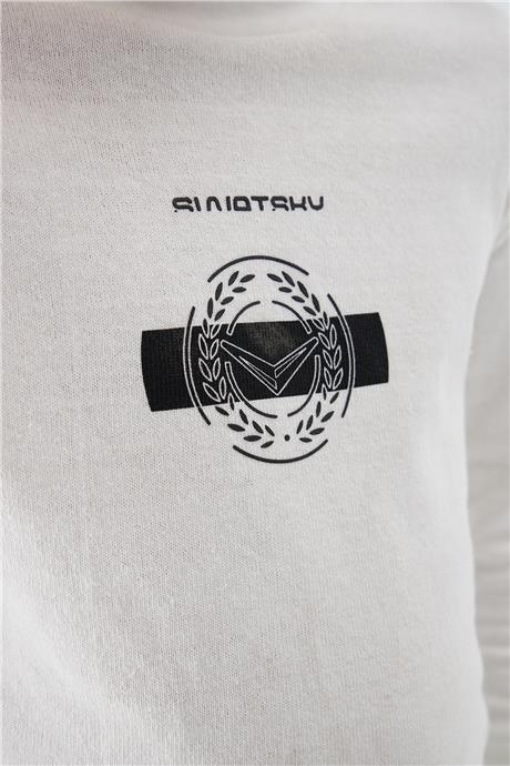 Swatsky Erkek Çocuk Beyaz T-Shirt