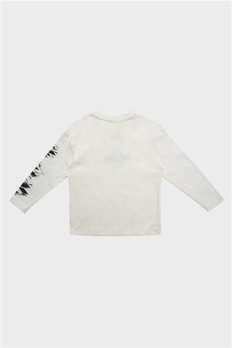 Swatsky Erkek Çocuk Beyaz T-Shirt