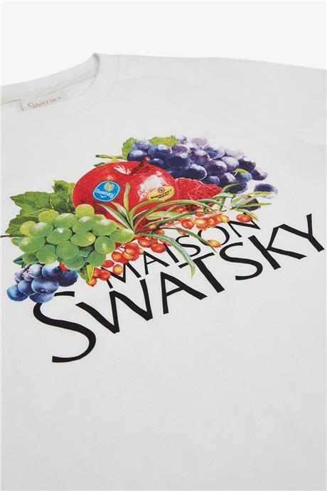 Swatsky Erkek Çocuk Beyaz Tshirt
