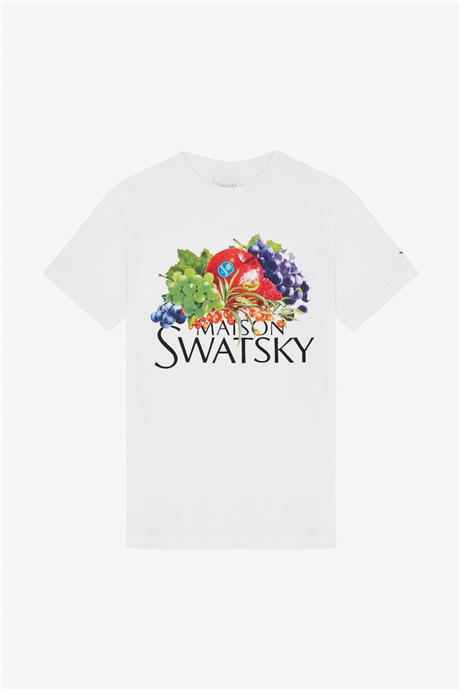 Swatsky Erkek Çocuk Beyaz Tshirt