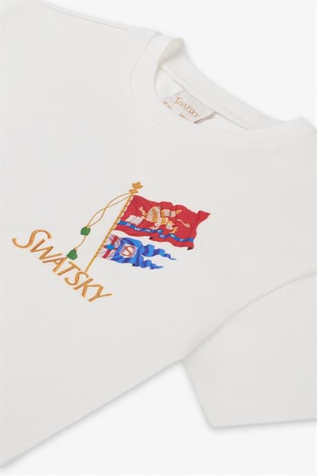 Swatsky Erkek Çocuk Beyaz TshirtSwatsky Erkek Çocuk Beyaz Tshirt