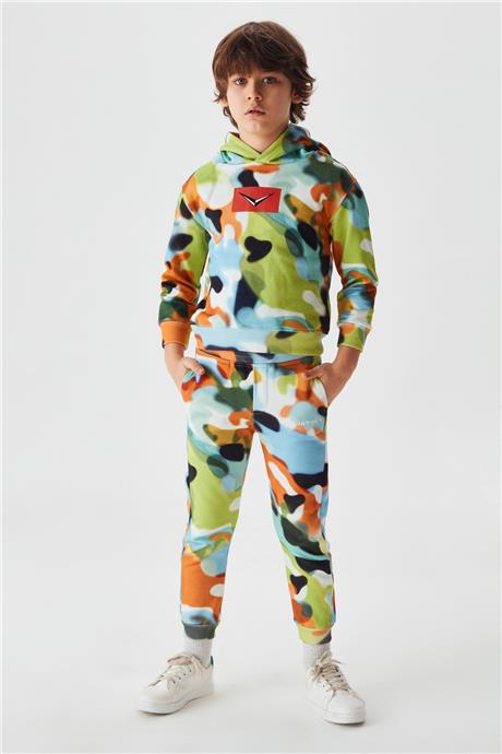 Swatsky Erkek Çocuk Desenli Sweatshirt