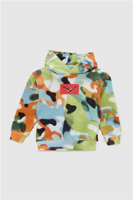 Swatsky Erkek Çocuk Desenli Sweatshirt