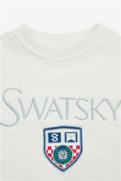 Swatsky Erkek Çocuk Ekru Sweatshirt