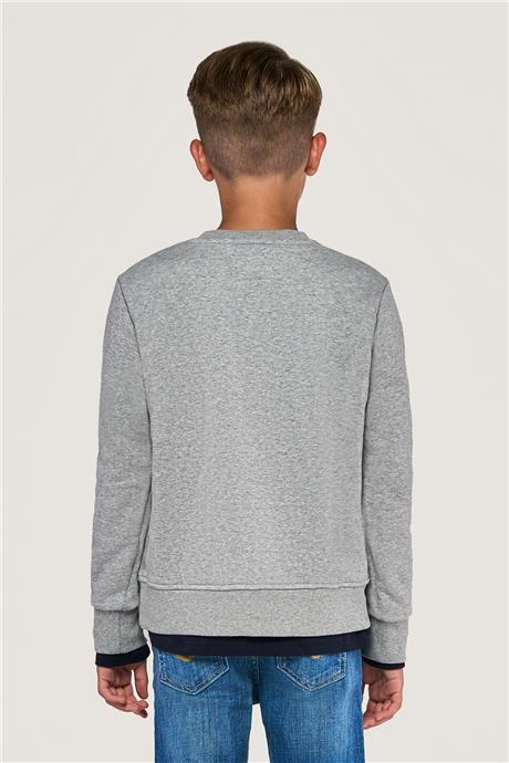 Swatsky Erkek Çocuk Gri Melanj Sweatshirt