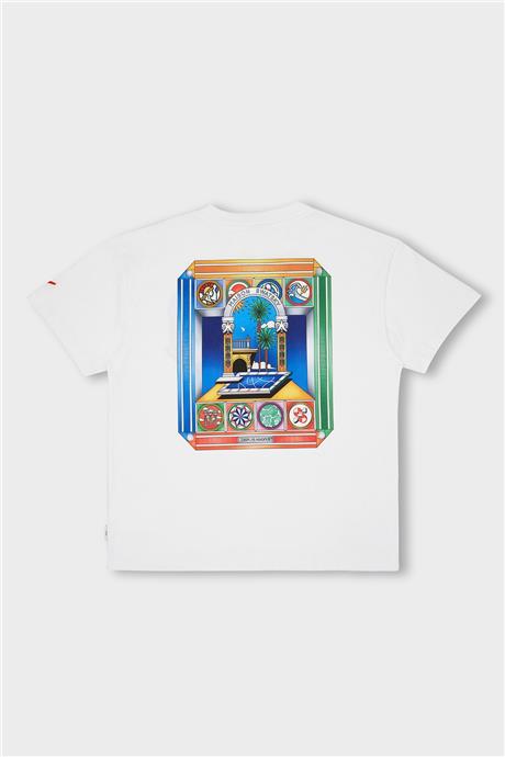 Swatsky Erkek Çocuk Kırık Beyaz T-Shirt
