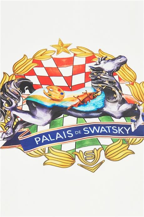 Swatsky Erkek Çocuk Kırık Beyaz Tshirt