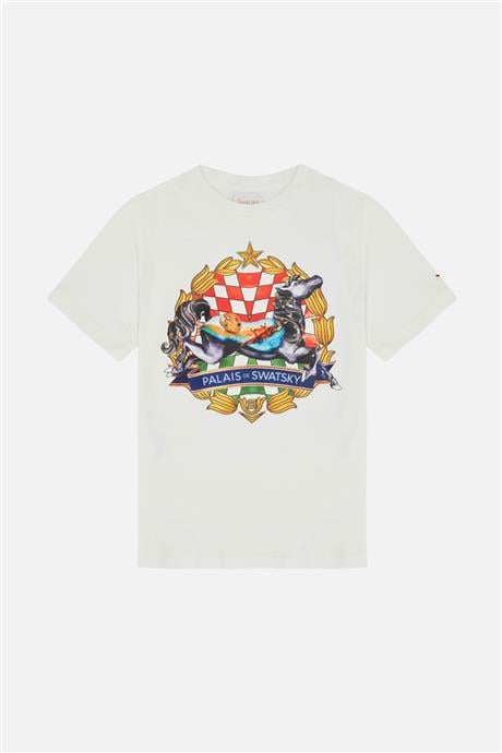 Swatsky Erkek Çocuk Kırık Beyaz Tshirt