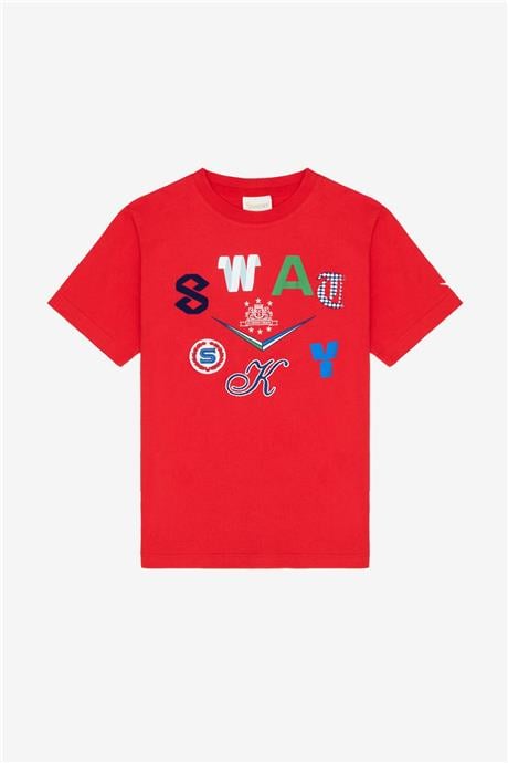 Swatsky Erkek Çocuk Kırmızı Tshirt