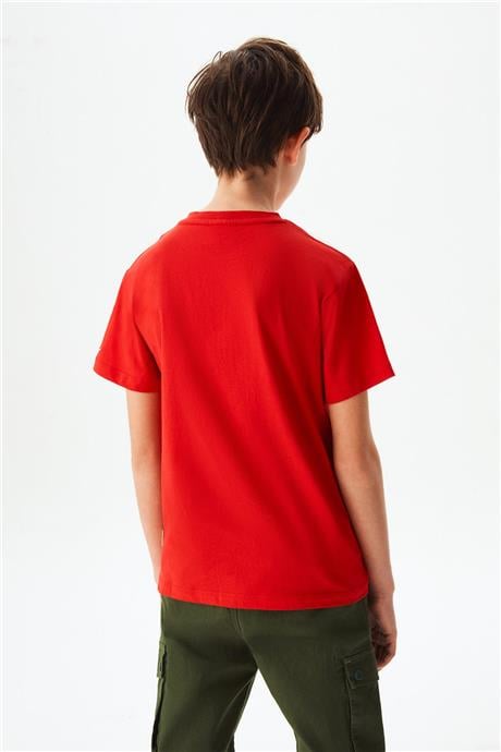 Swatsky Erkek Çocuk Kırmızı Tshirt