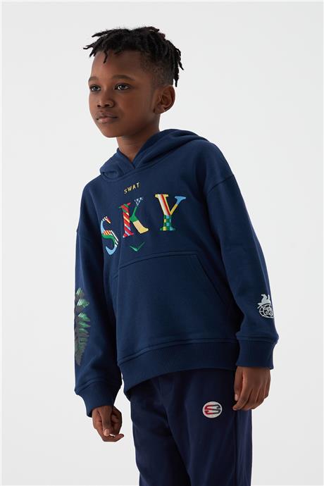 Swatsky Erkek Çocuk Lacivert Sweatshirt