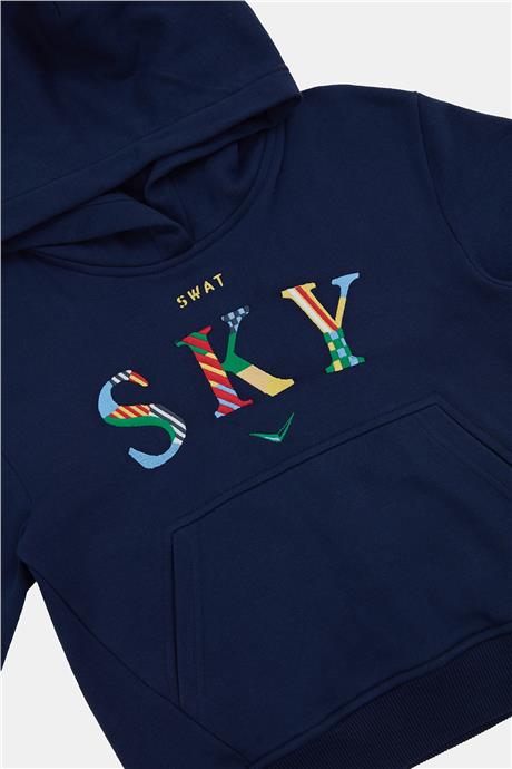 Swatsky Erkek Çocuk Lacivert Sweatshirt