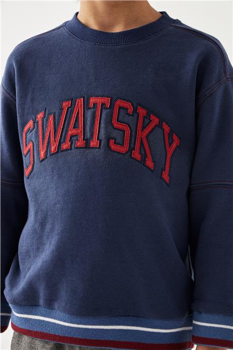 Swatsky Erkek Çocuk Lacivert Sweatshirt