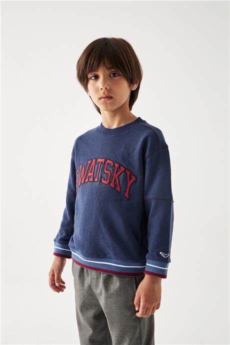 Swatsky Erkek Çocuk Lacivert Sweatshirt