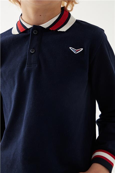 Swatsky Erkek Çocuk Lacivert T-Shirt