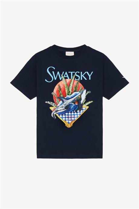 Swatsky Erkek Çocuk Lacivert Tshirt