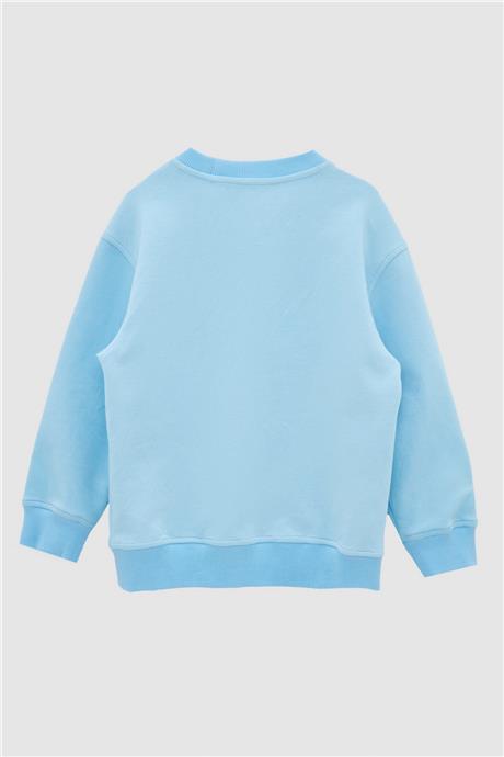 Swatsky Erkek Çocuk Mavi Sweatshirt