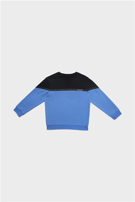 Swatsky Erkek Çocuk Mavi Sweatshirt