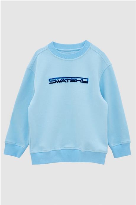 Swatsky Erkek Çocuk Mavi Sweatshirt