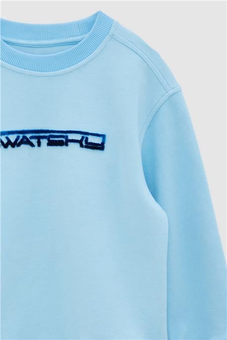 Swatsky Erkek Çocuk Mavi Sweatshirt