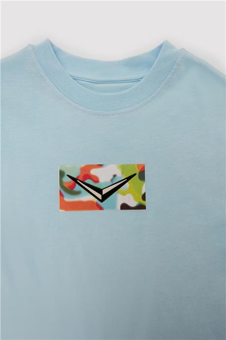 Swatsky Erkek Çocuk Mavi T-Shirt