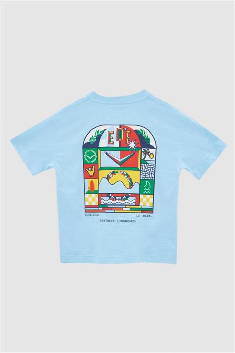Swatsky Erkek Çocuk Mavi T-Shirt