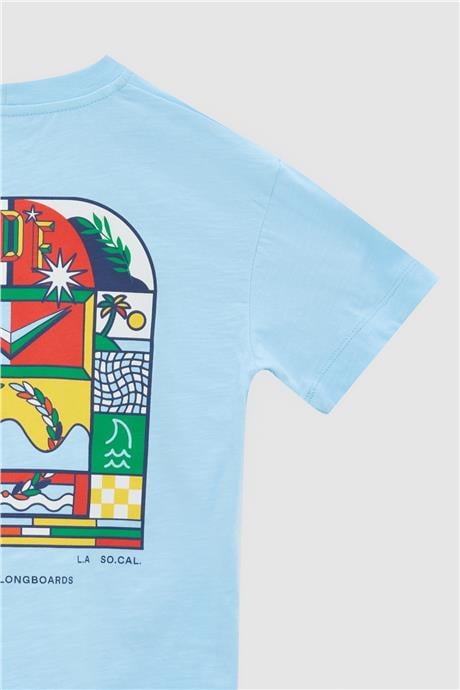 Swatsky Erkek Çocuk Mavi T-Shirt