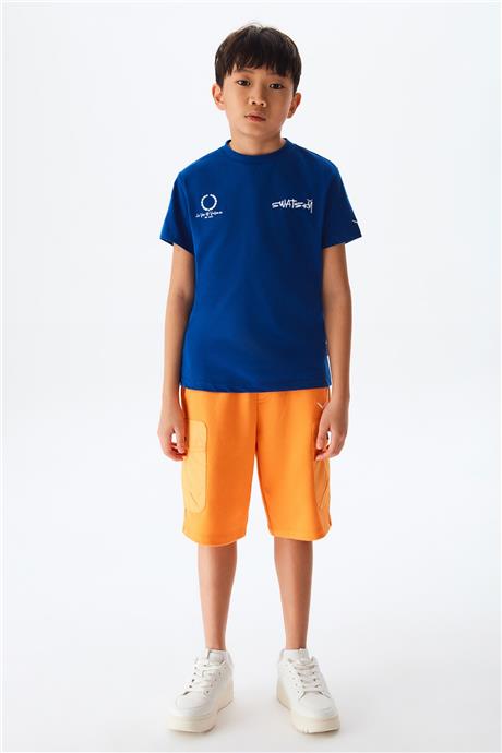 Swatsky Erkek Çocuk Mavi Tshirt
