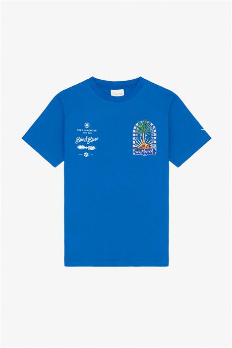 Swatsky Erkek Çocuk Mavi Tshirt