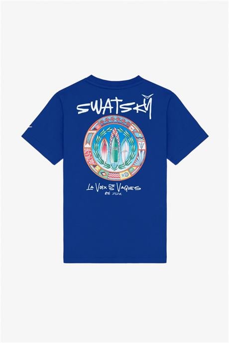 Swatsky Erkek Çocuk Mavi Tshirt