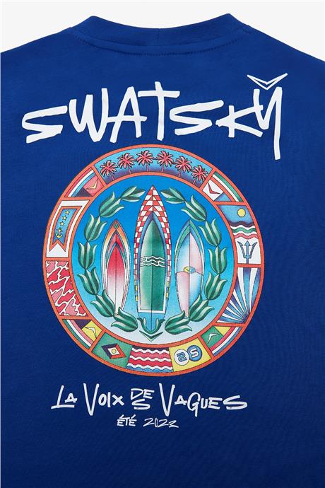 Swatsky Erkek Çocuk Mavi Tshirt