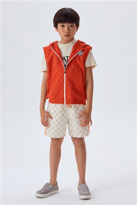 Swatsky Erkek Çocuk Oranj Sweatshirt