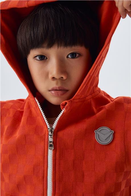 Swatsky Erkek Çocuk Oranj Sweatshirt