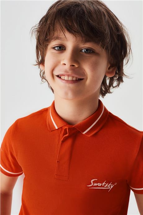 Swatsky Erkek Çocuk Oranj T-Shirt