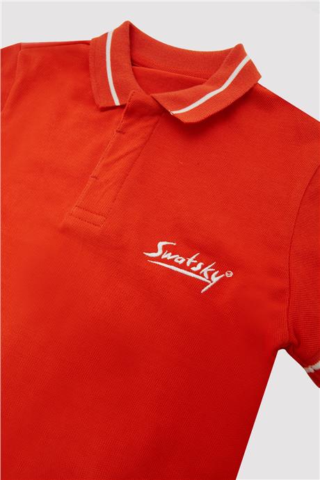 Swatsky Erkek Çocuk Oranj T-Shirt