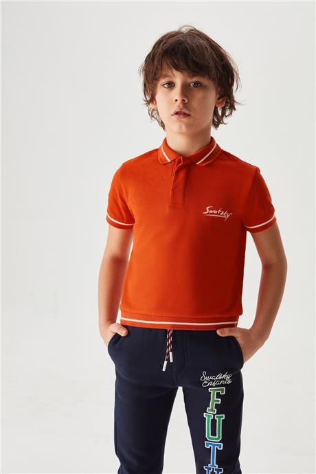 Swatsky Erkek Çocuk Oranj T-Shirt