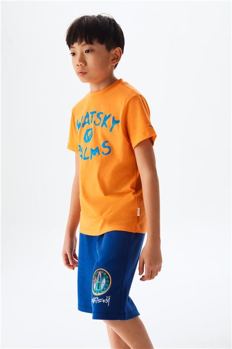 Swatsky Erkek Çocuk Oranj Tshirt