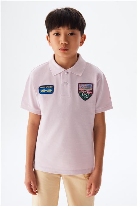Swatsky Erkek Çocuk Pembe Tshirt