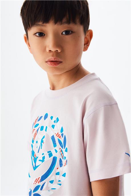 Swatsky Erkek Çocuk Pembe Tshirt