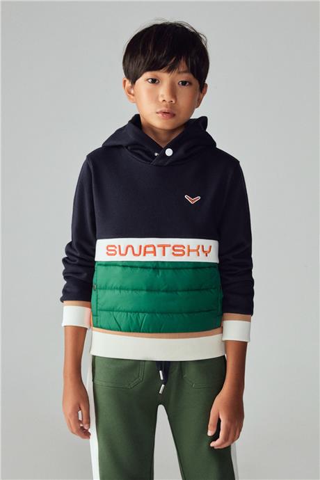 Swatsky Erkek Çocuk Renkli Sweatshirt