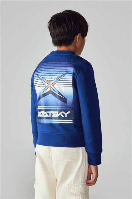 Swatsky Erkek Çocuk Saks Sweatshirt